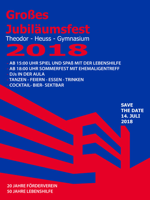 Plakat Jubiläumsfest